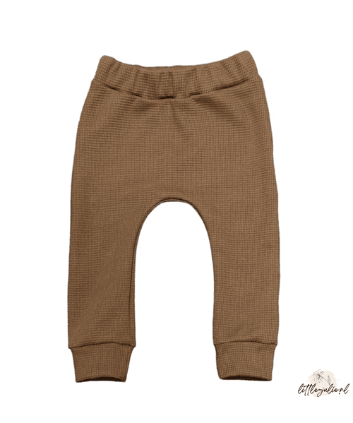 Feathers – Jogger waffle brown