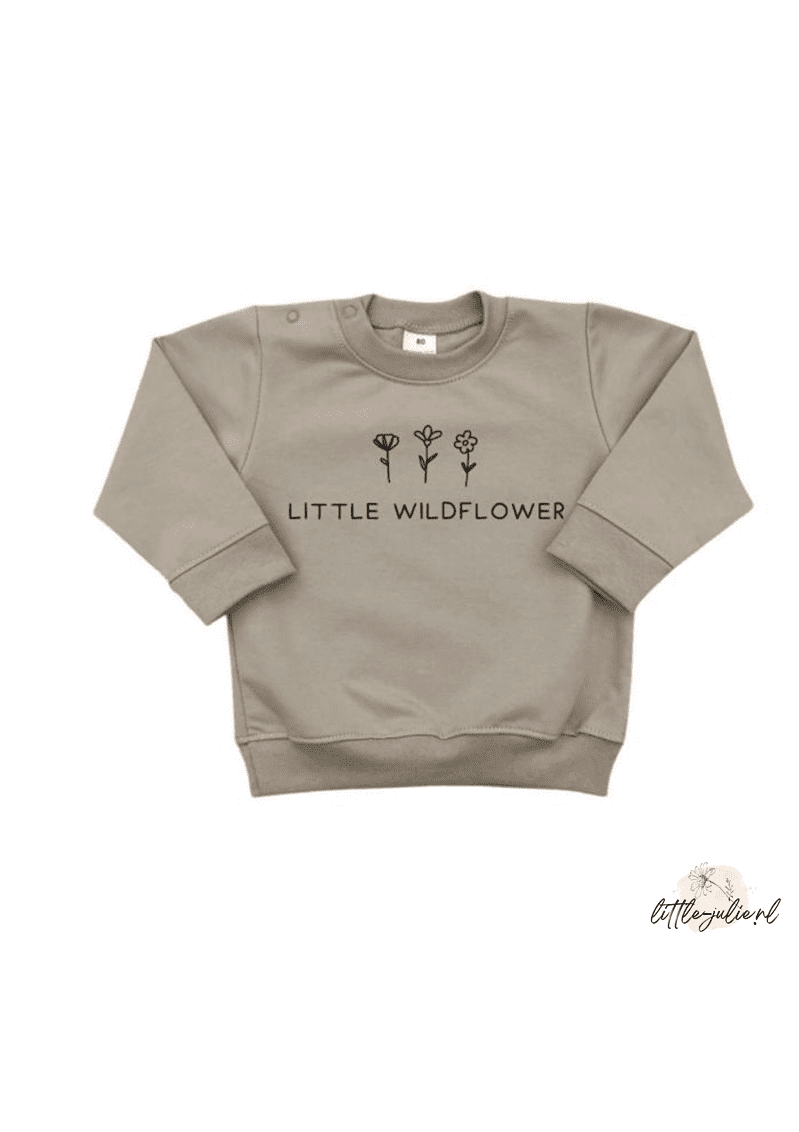 Little Adventures Sweater Little Wildflower - Unieke en Stijlvolle Kinderkleding - Little Julie