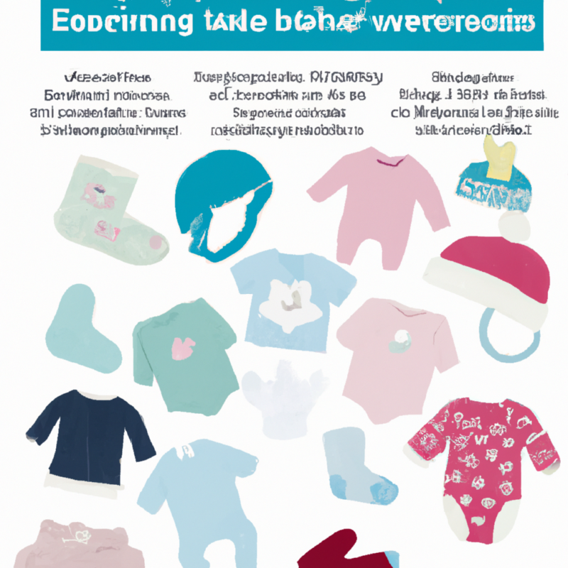 De essentiële kledingstukken voor een baby in de eerste 6 maanden