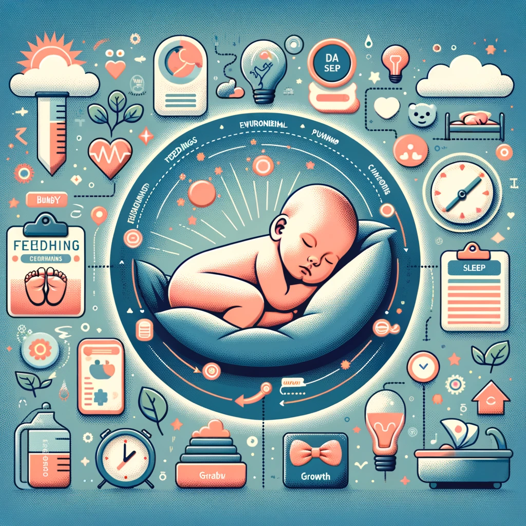Factoren die de slaapduur van een pasgeboren baby beïnvloeden