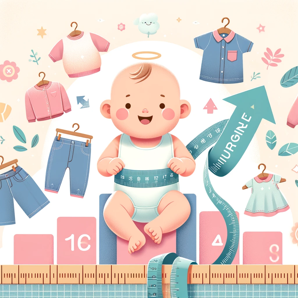Geschikte kledingstukken voor een baby met groeispurten