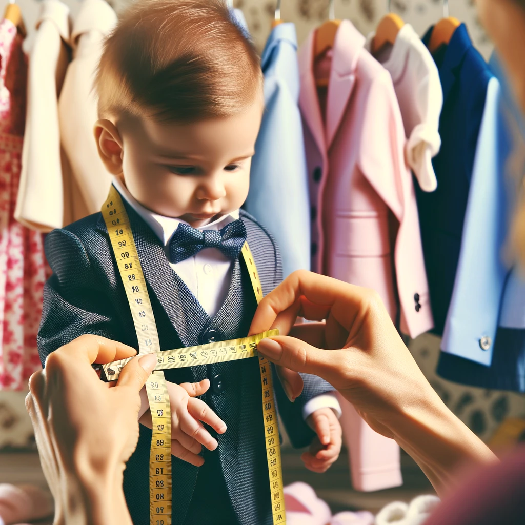 Het kiezen van de juiste maat babykleding voor speciale gelegenheden