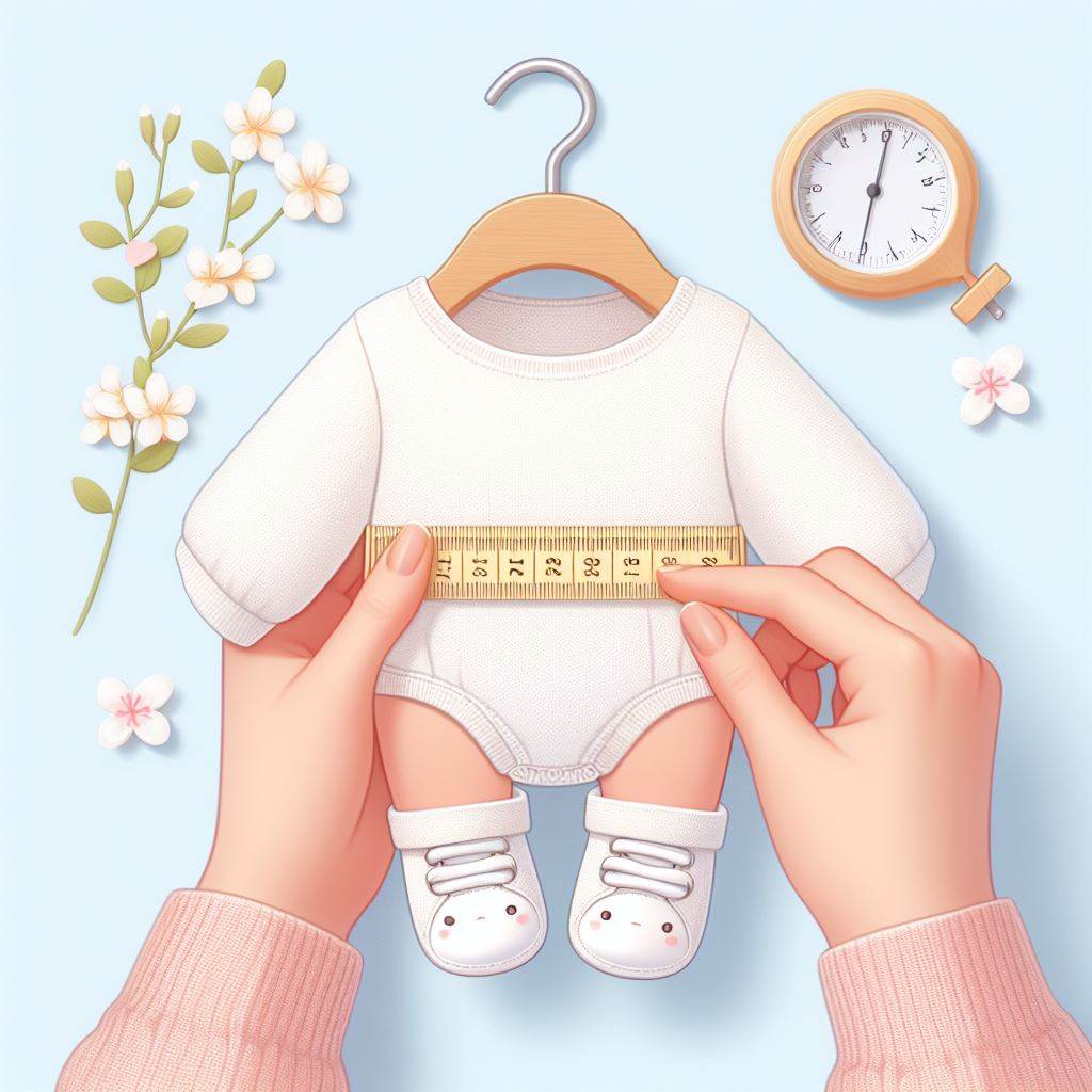 Het meten van de lichaamslengte van je baby voor de juiste maat