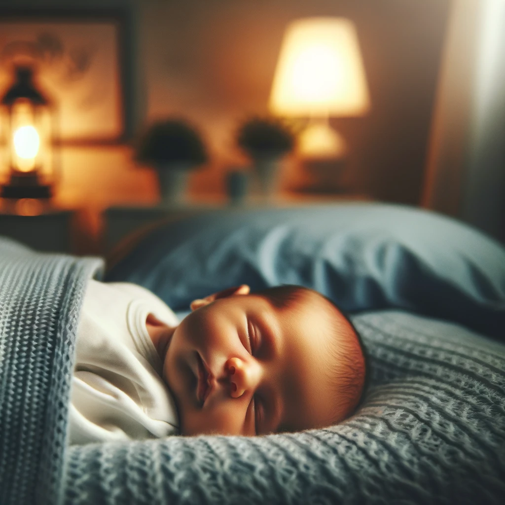 Slaapbehoeften van een pasgeboren baby