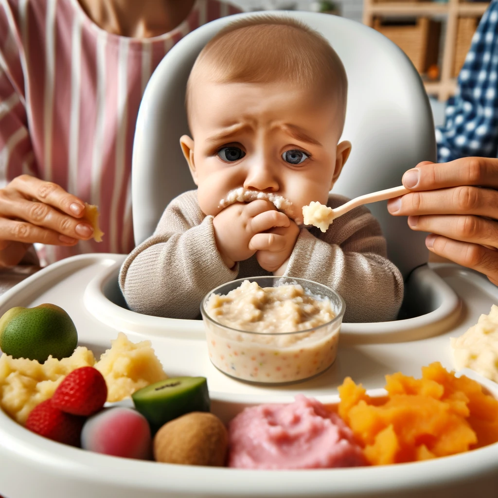 Veranderingen in het eetgedrag van de baby