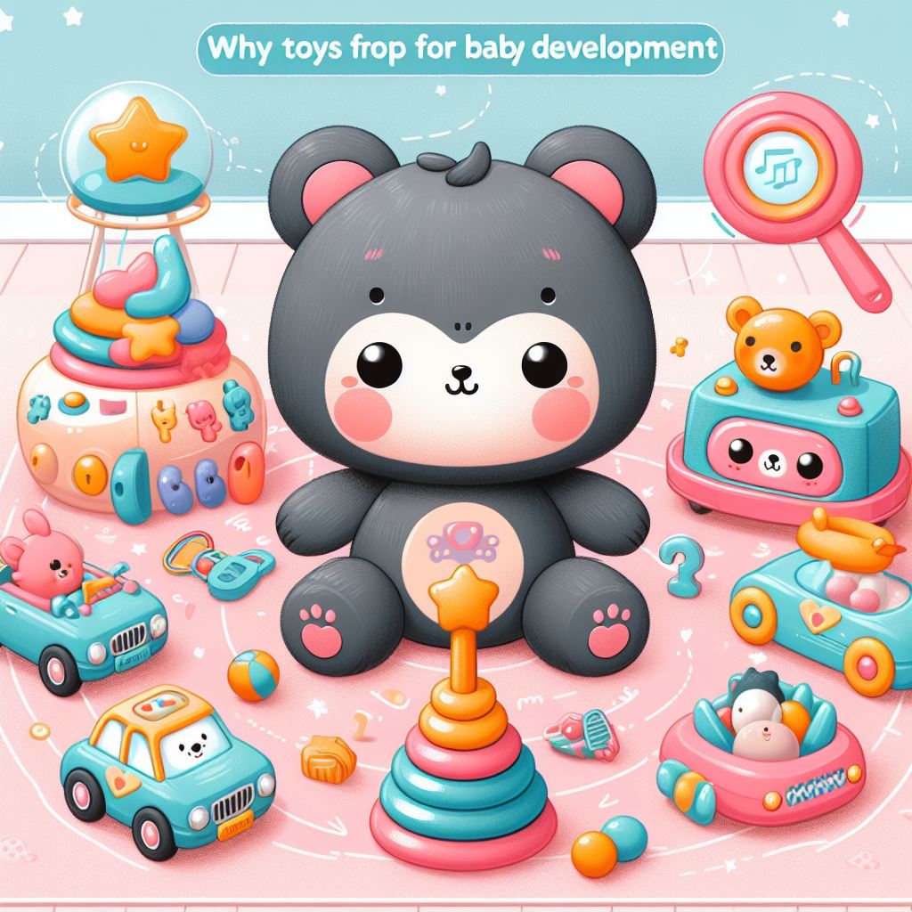 Verschillende soorten speelgoed die geschikt zijn voor baby's