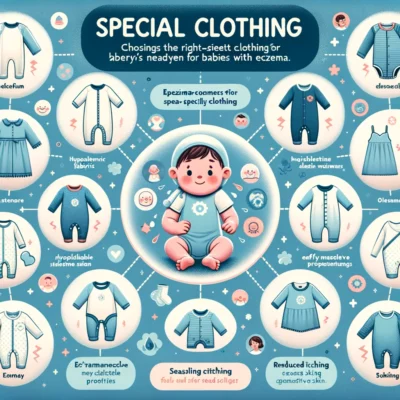 Waar speciale kleding voor baby's met eczeem te kopen.