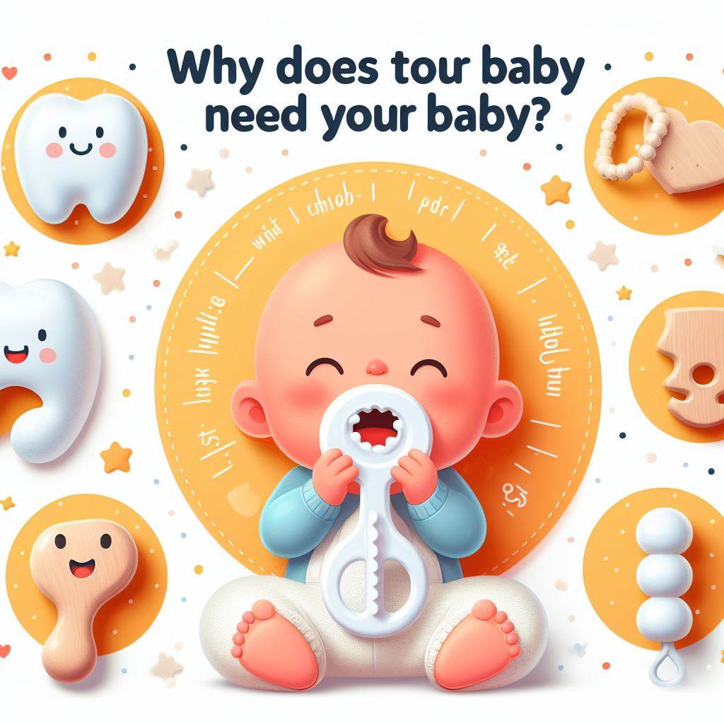 Waarom heeft je baby een bijtring nodig?